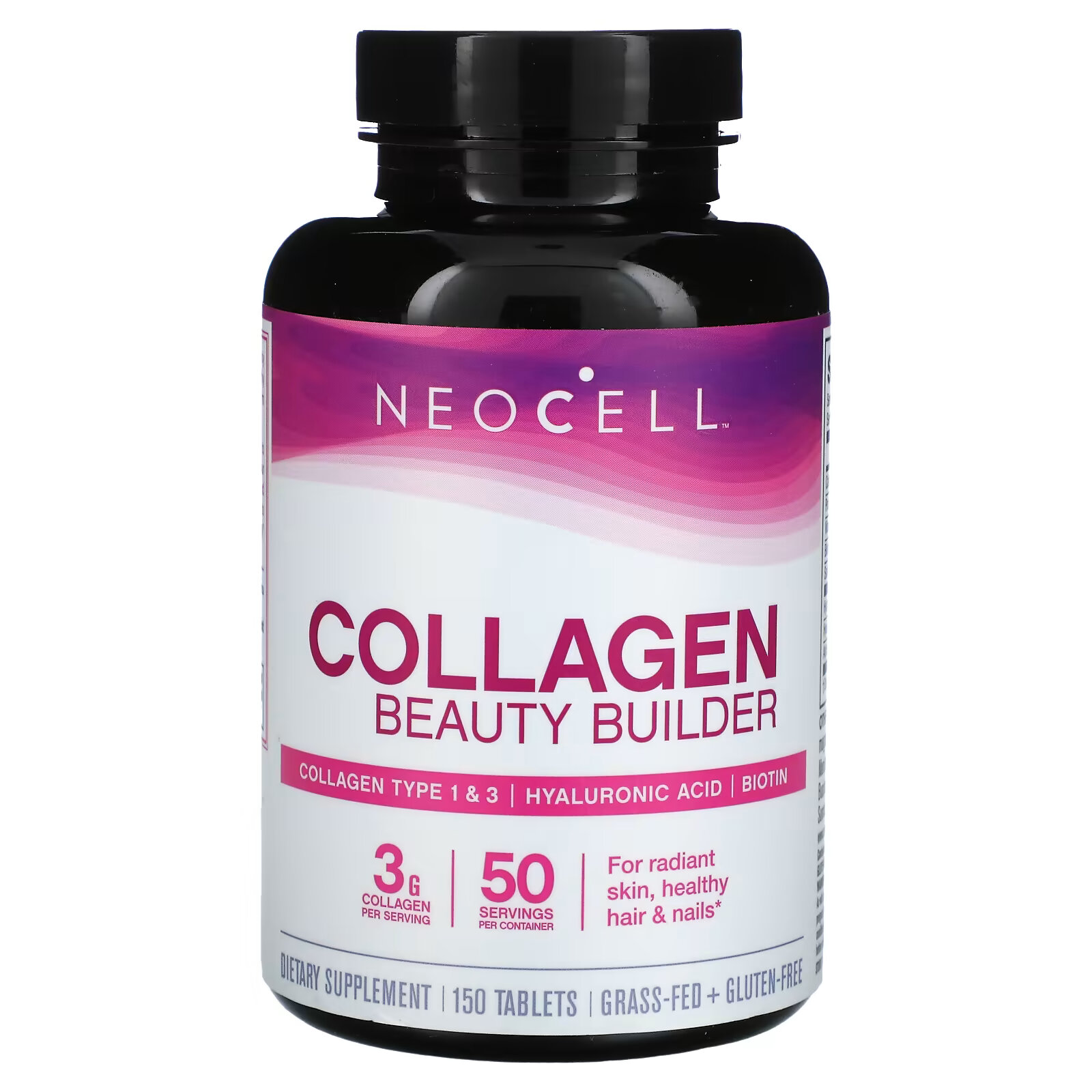 NeoCell, Collagen Beauty Builder, добавка с коллагеном, 150 таблеток neocell super collagen c добавка с коллагеном и витамином c 120 таблеток