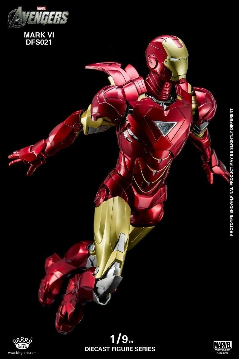 

Коллекционная фигурка King Arts 1:9 Scale The Avengers, Iron Man Mark VI