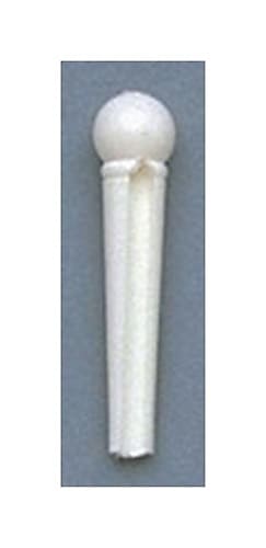 Набор из 6 белых пластиковых перемычек, без точки Allparts BP-0676-025-6 набор из 6 прорезных штифтов из верблюжьей кости бирюзовый горошек allparts bp 2848 000