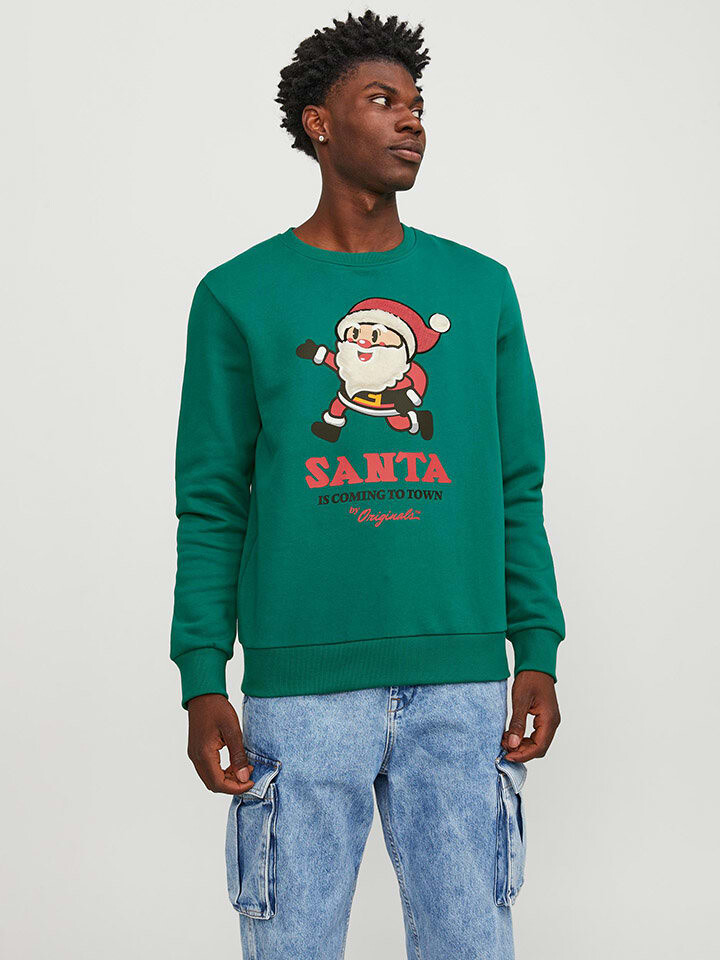 

Толстовка Jack & Jones Xmas, зеленый