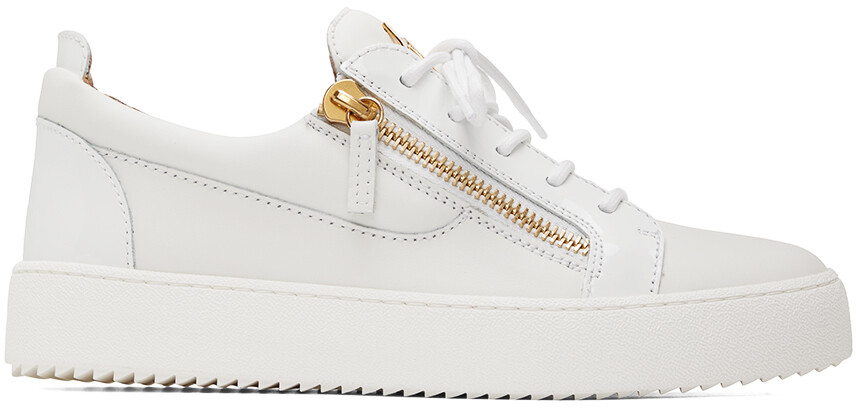 

Белые кроссовки Frankie Giuseppe Zanotti