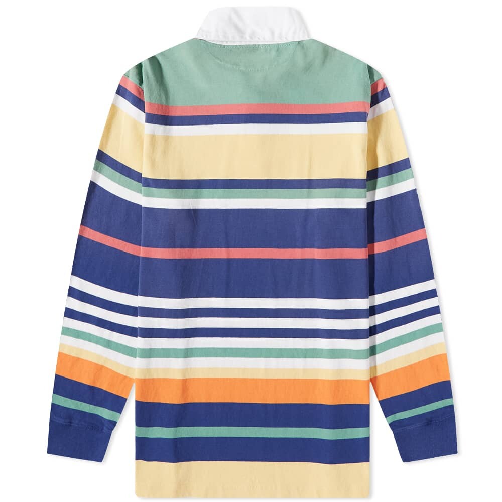

Футболка Polo Ralph Lauren Multi Striped Rugby Shirt, Синий