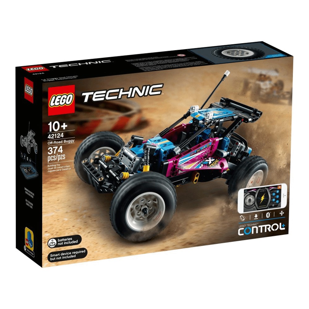 Конструктор LEGO Technic 42124 Багги-внедорожник конструктор lego 42070 technic аварийный внедорожник 6х6