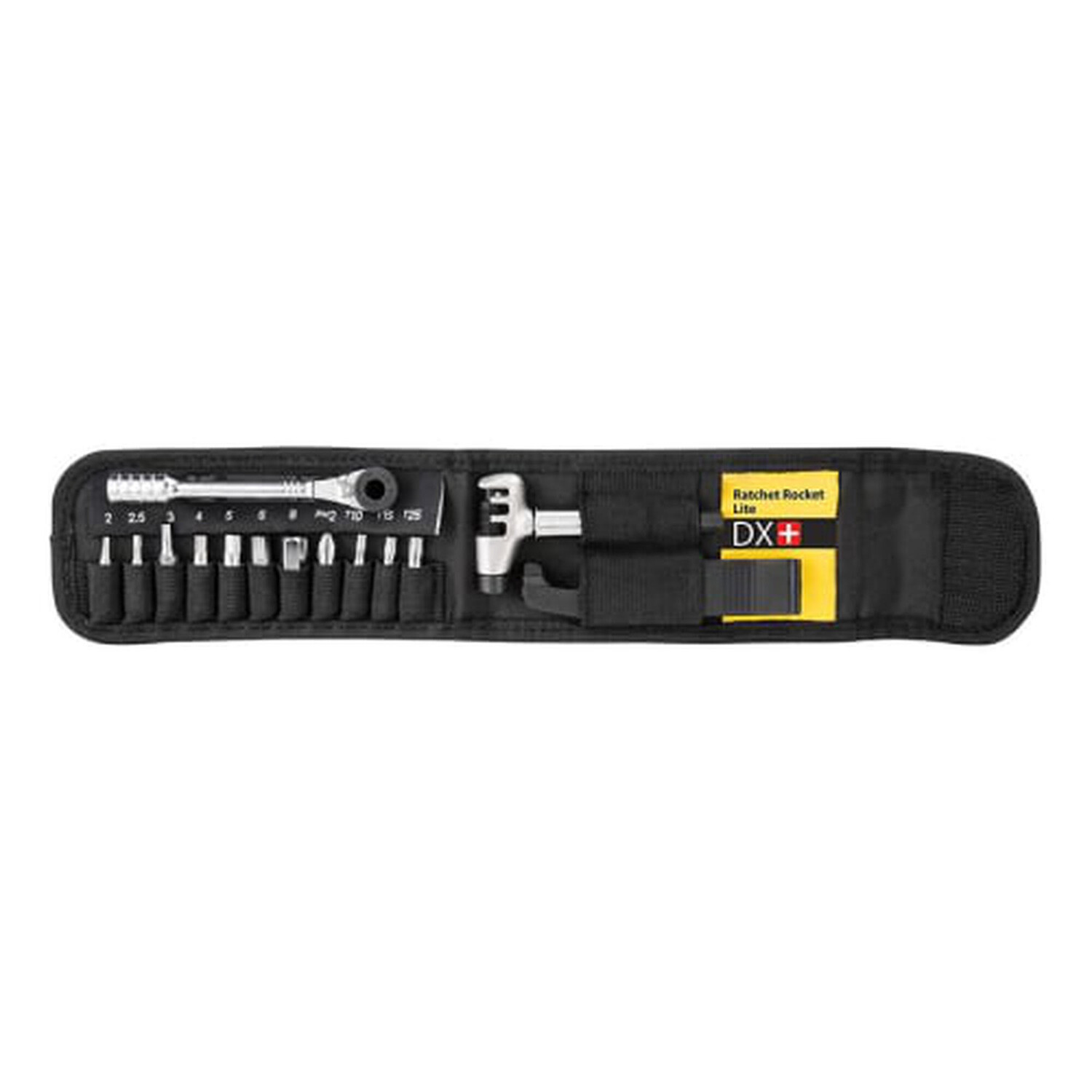 

Ракета с трещоткой Lite DX+ TOPEAK, черный / черный / желтый