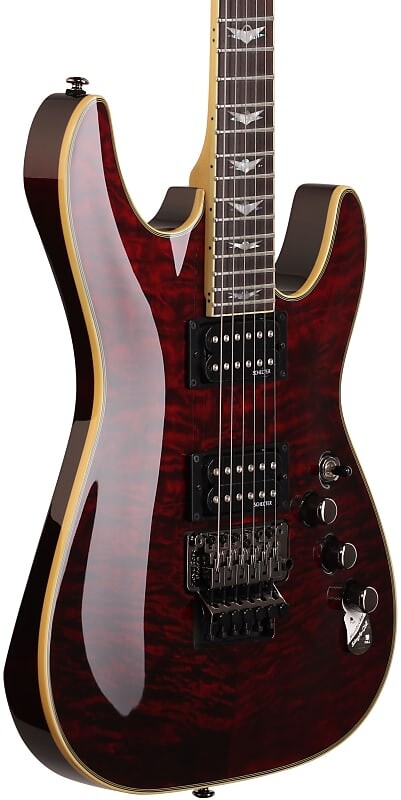 

Электрогитара Schecter Omen Extreme-6 Floyd Rose, Black Cherry 2006