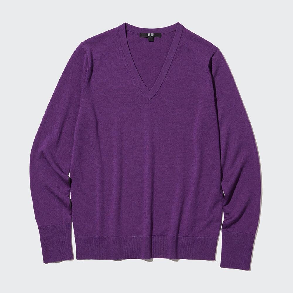 

Свитер Uniqlo, фиолетовый