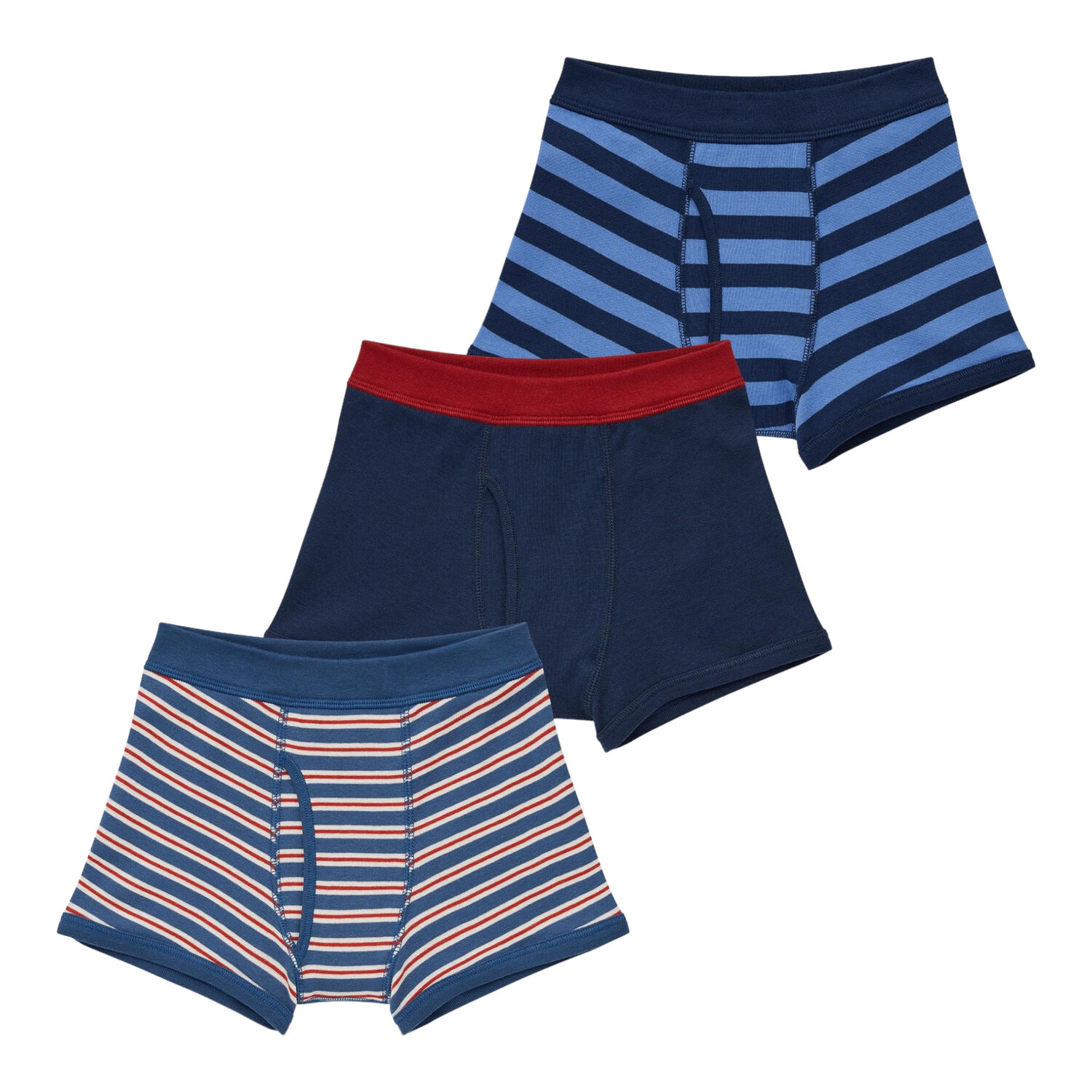 

Набор трусов Uniqlo Boys Striped Boxer, синий