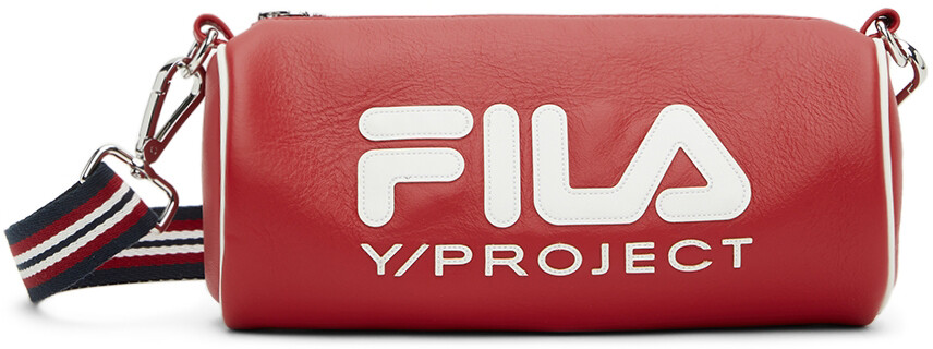 

Красная сумка через плечо Fila Edition с Y-образным ремешком Y/Project