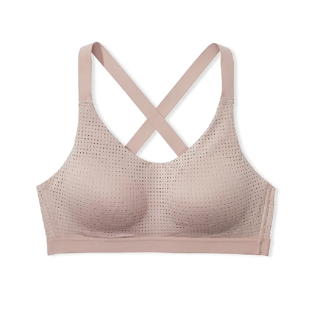 

Топ спортивный Victoria's Secret Lightweight Mesh, бежево-розовый
