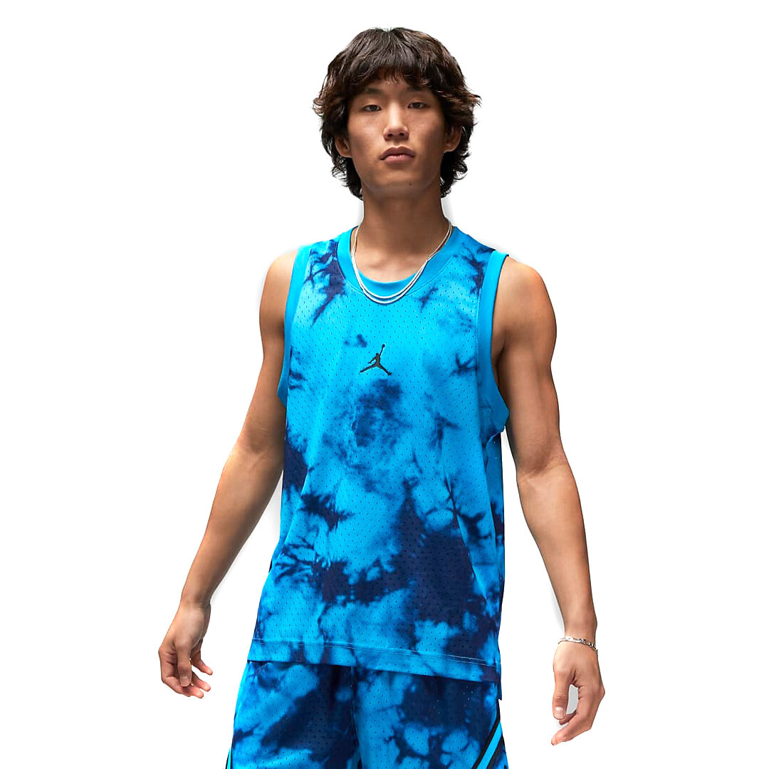 

Майка Nike Jordan Dri-Fit Sport Breakfast Club Mesh, голубой/синий/черный