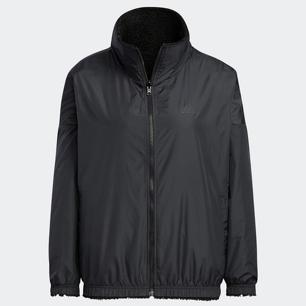 

Куртка Adidas Stand-up Reversible Plush Pockets, черный