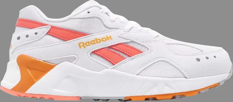 

Кроссовки Reebok Aztrek, белый/оранжевый