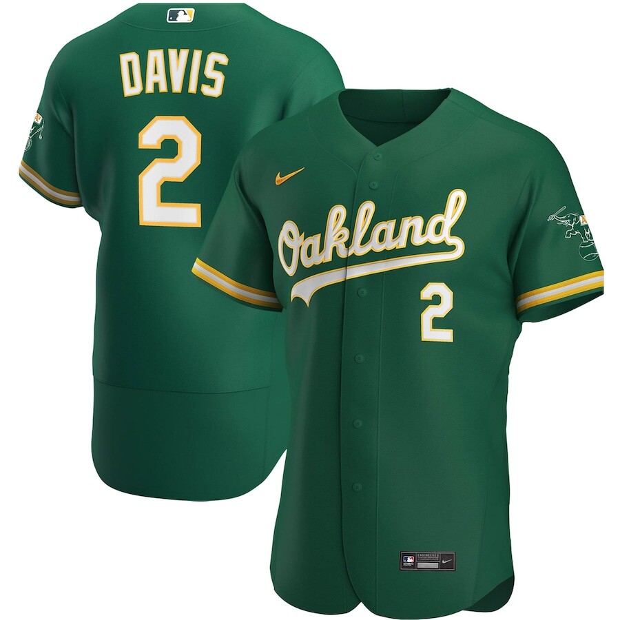 

Джерси Nike Oakland Athletics, зеленый