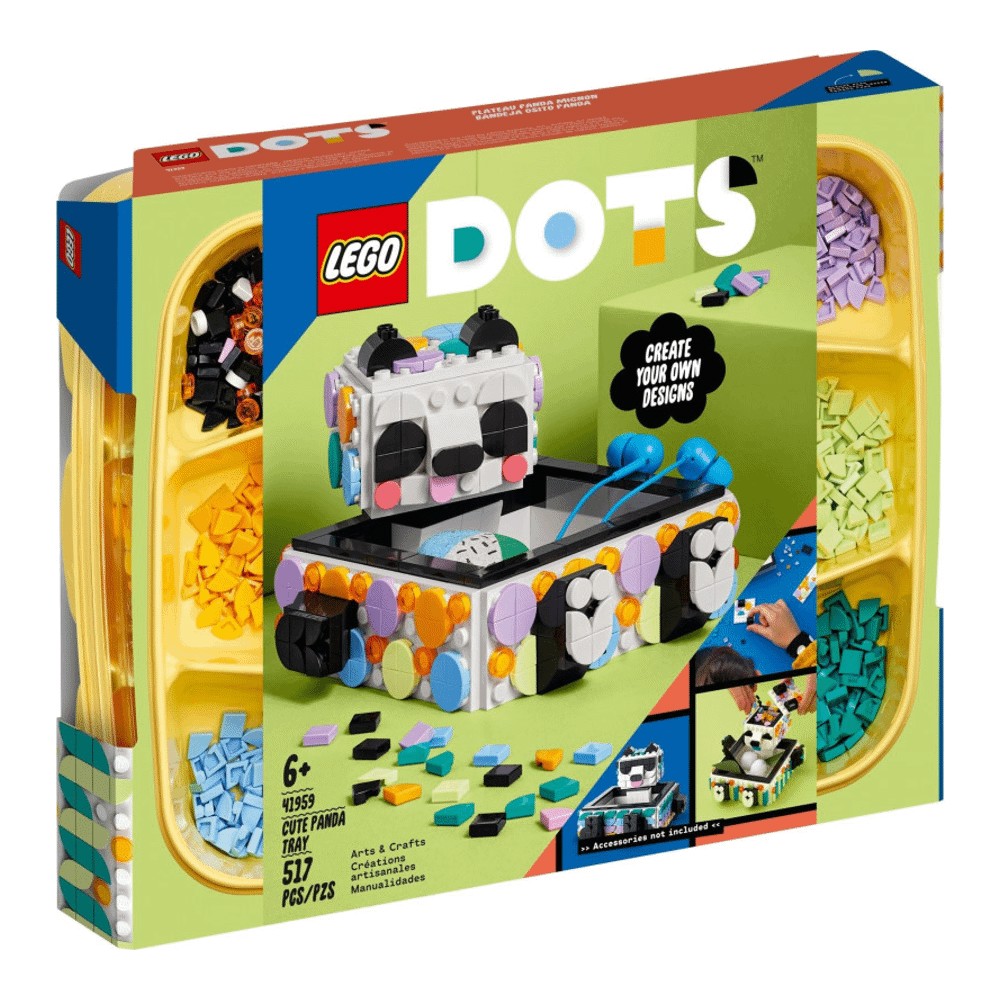 Конструктор LEGO Dots 41959 Милый поднос с пандой - фото