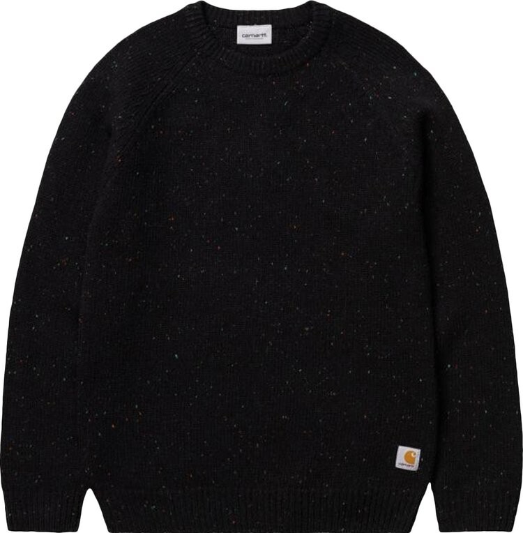 

Свитер Carhartt WIP Anglistic Sweater 'Black', черный