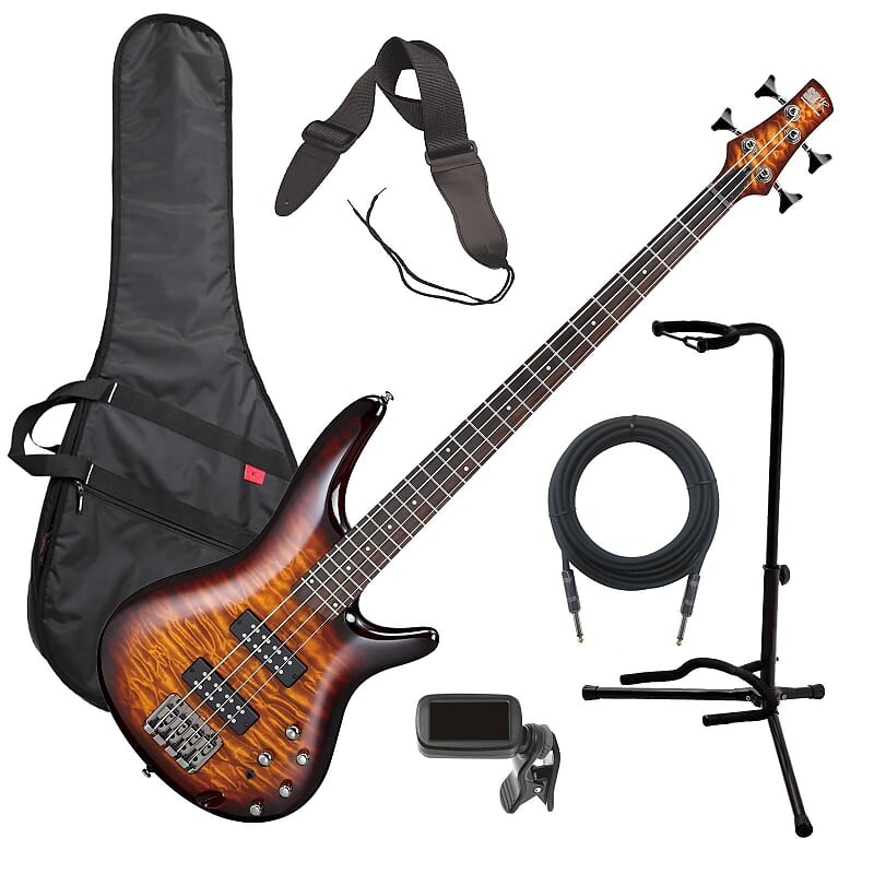 

Ibanez SR400EQM 4-струнная бас-гитара - Dragon Eye BASS ESSENTIALS BUNDLE SR400EQMDEB