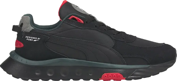

Кроссовки Puma Wild Rider Rollin Black Urban Red, черный
