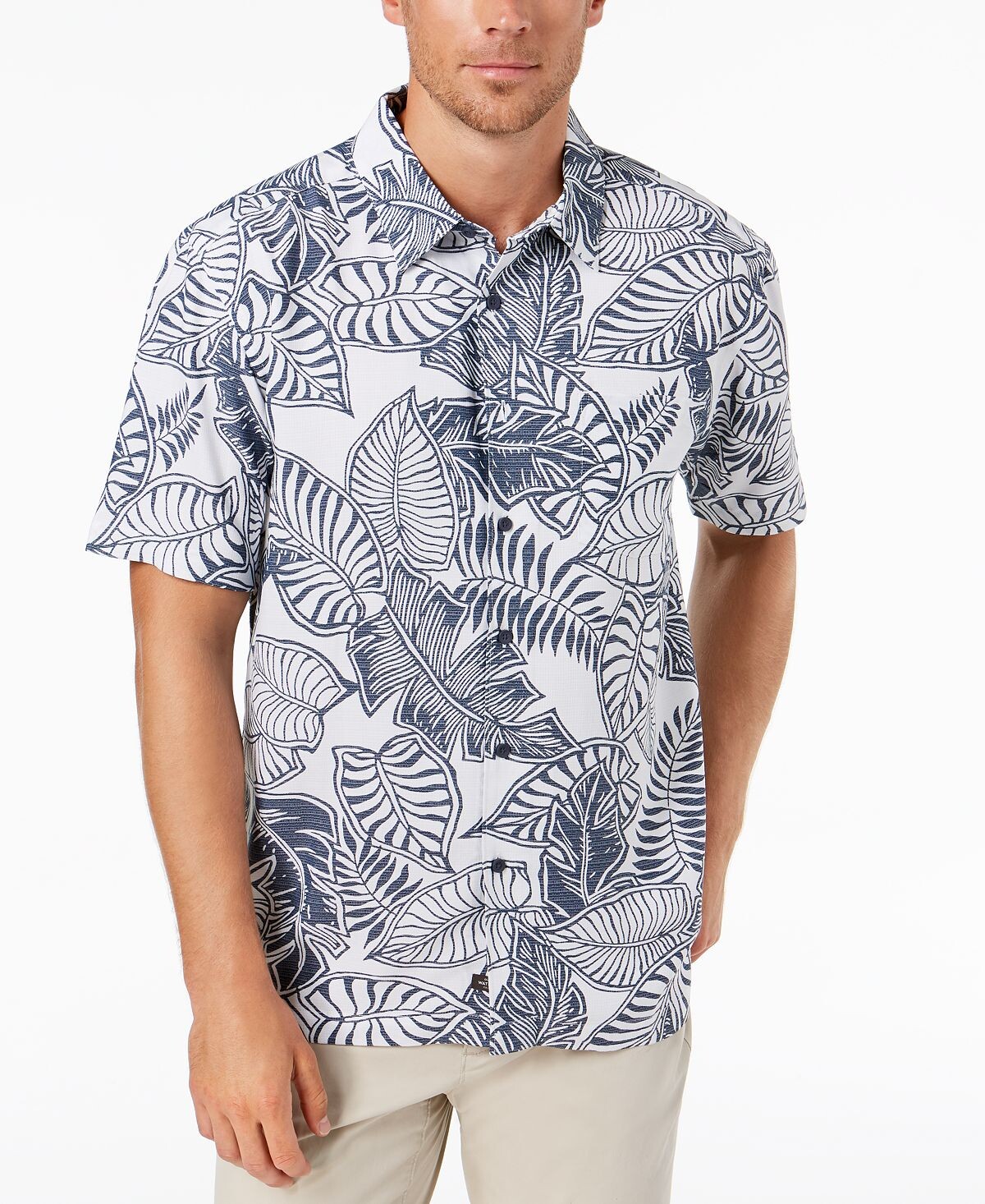 

Мужская рубашка с коротким рукавом siesta Quiksilver Waterman, мульти