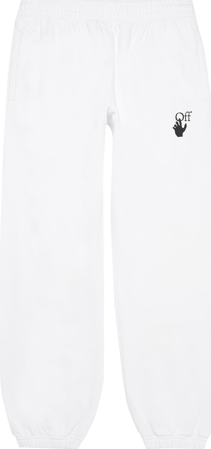 

Спортивные брюки Off-White Caravaggio Arrow Slim Sweatpant 'White/Black', белый