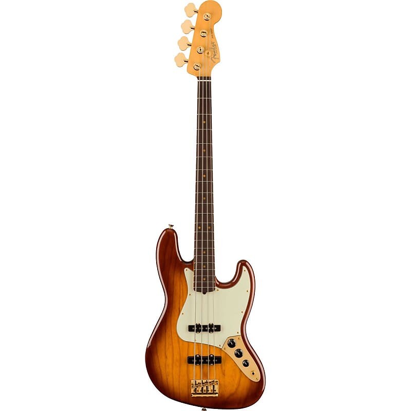 

Памятная джазовая бас-гитара Fender, посвященная 75-летию, гриф из палисандра, 2-цветный бурбонский взрыв Squier 0177562833