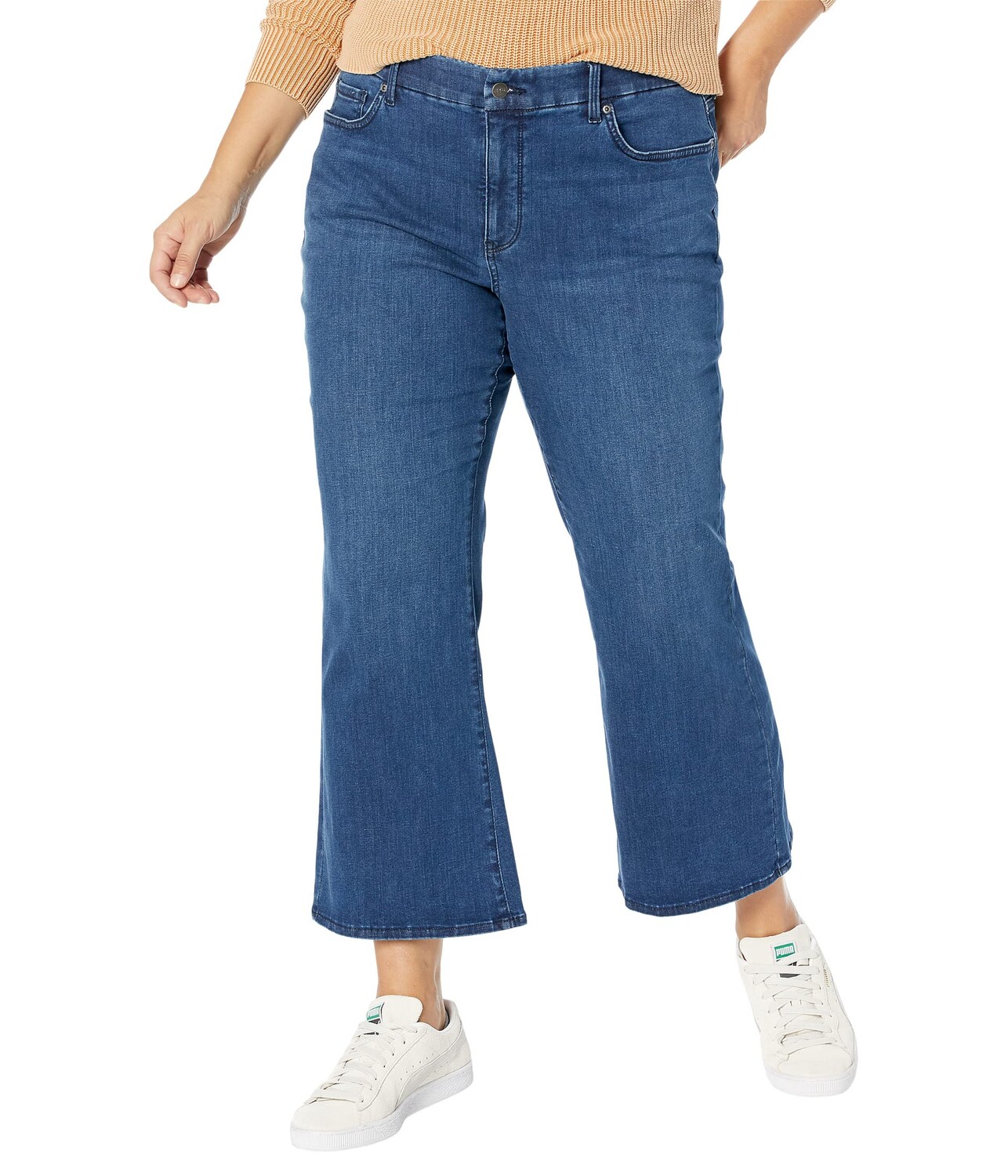 

Джинсы NYDJ, Plus Size Waist Match Relaxed Flare in Rendezvous
