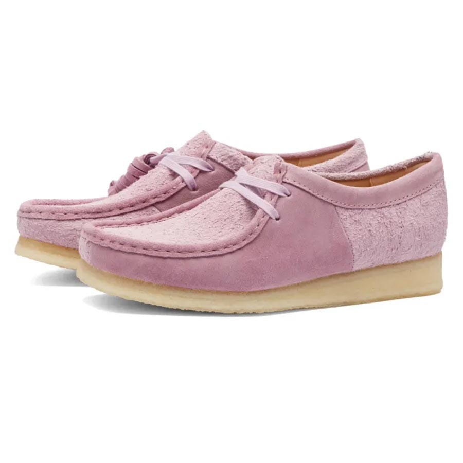 

Мокасины Clarks Originals х Daniëlle Cathari Wallabee, лиловый
