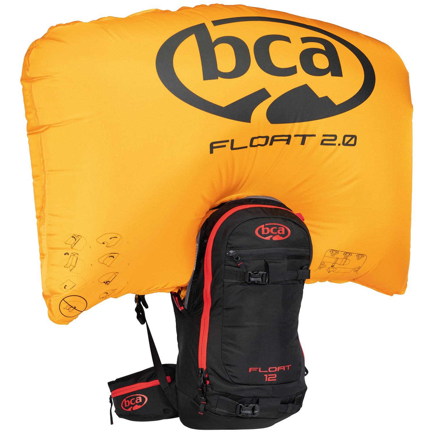Подушка безопасности BCA Float 12, черный