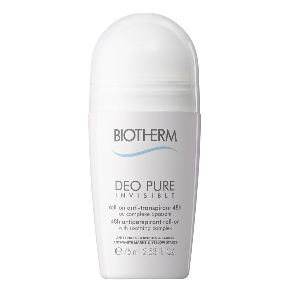 Biotherm Шариковый дезодорант Deo Pure Invisible 75мл biotherm deo pure invisible дезодорант аэрозоль