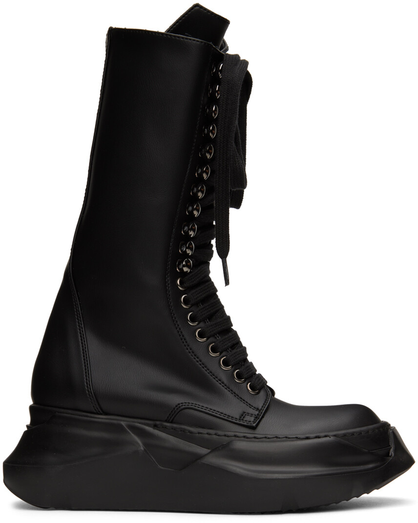 

Черные армейские сапоги Rick Owens Drkshdw