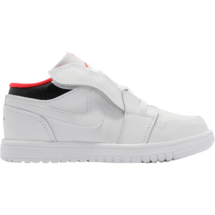 Кроссовки Air Jordan 1 Low ALT TD 'White Infrared 23', белый кроссовки nike jordan 1 mid alt td желтый белый