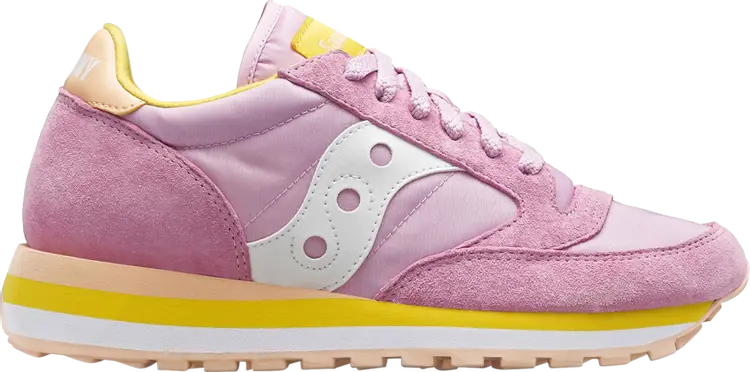 

Кроссовки Saucony Wmns Jazz Triple Pink Yellow, розовый