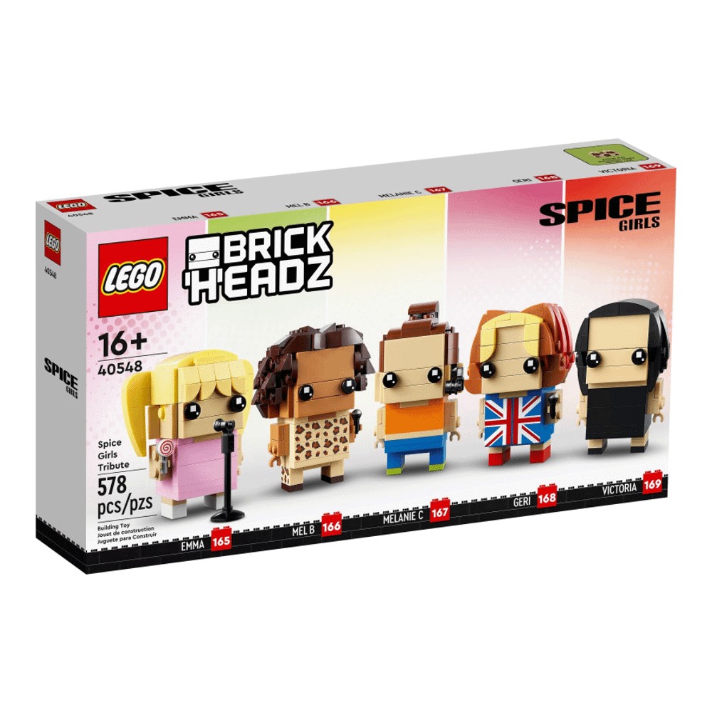 Конструктор LEGO BrickHeadz 40548 День рождения Spice Girls конструктор lego lego brickheadz 40548 сувенирный набор spice girls