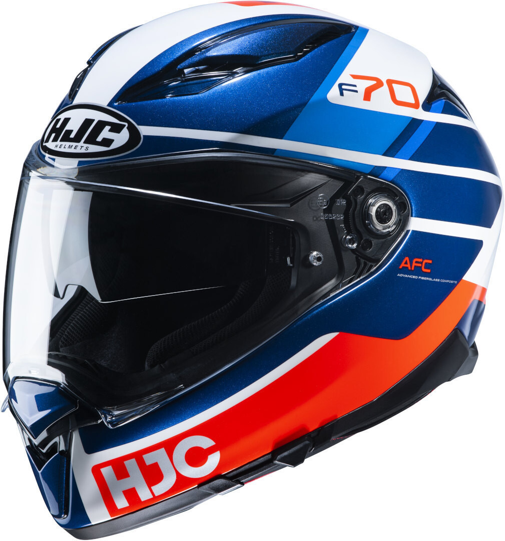 

Шлем HJC F70 Tino, синий/красный/белый