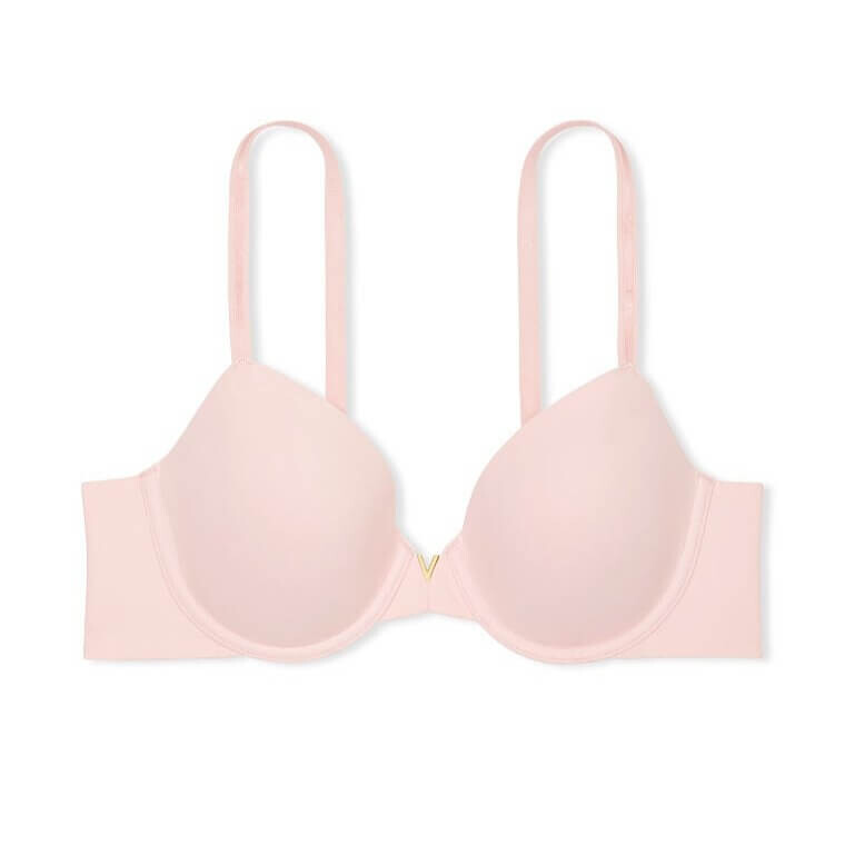 

Гладкий бюстгальтер с полным покрытием на легкой подкладке Victoria's Secret Love Cloud Perfect Shape, розовый