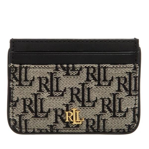 

Кошелек slim card card case small Lauren Ralph Lauren, черный