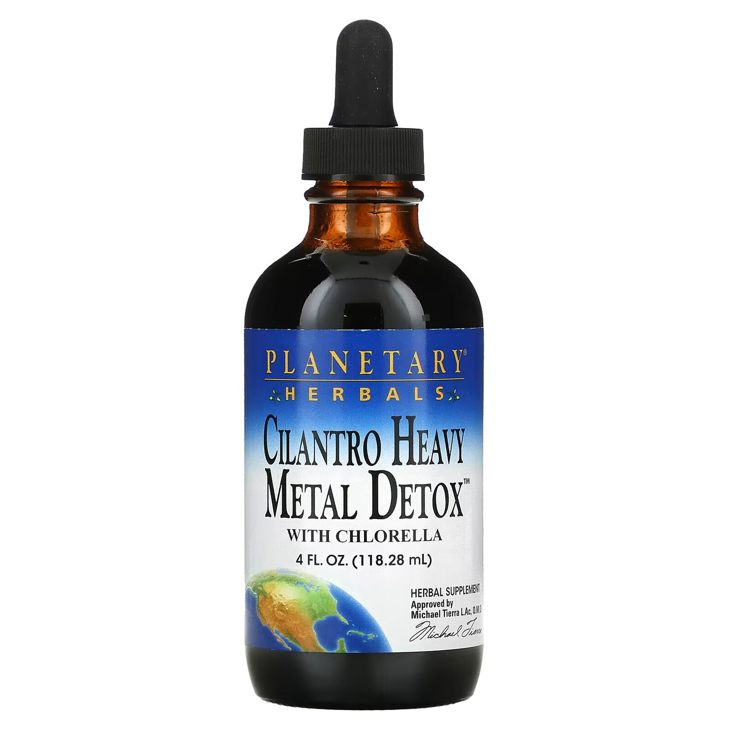 

Planetary Herbals, Cilantro Heavy Metal Detox, кориандровая добавка с хлореллой, 118,28 мл (4 жидк. унции)