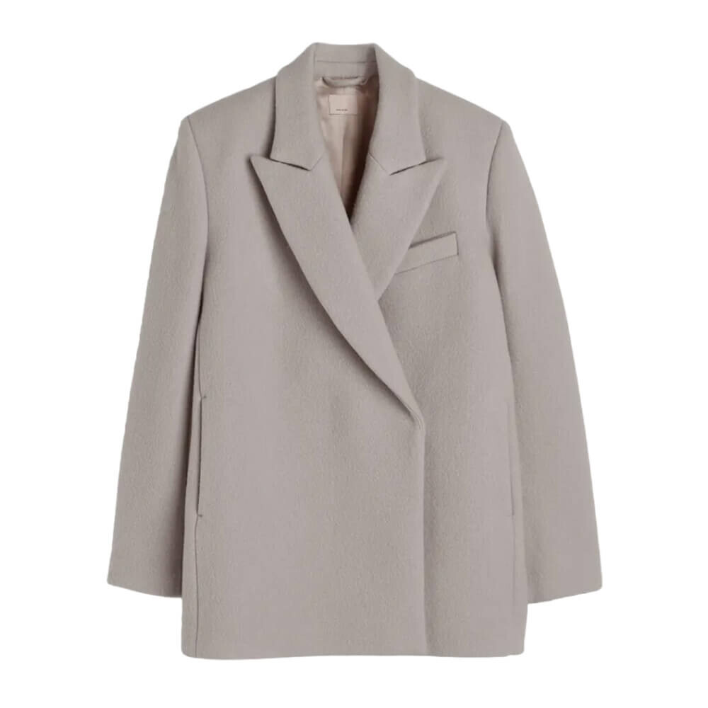

Куртка H&M Wool-Blend, серый