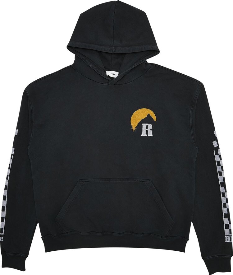 

Худи Rhude Moonlight Hoodie 'Black', черный
