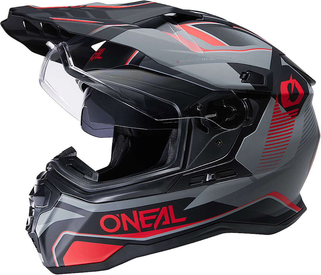 

Шлем Oneal DSeries Square V.22, черный/красный