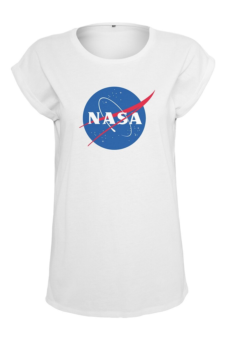 

Хлопковая футболка с принтом NASA Mister Tee, белый