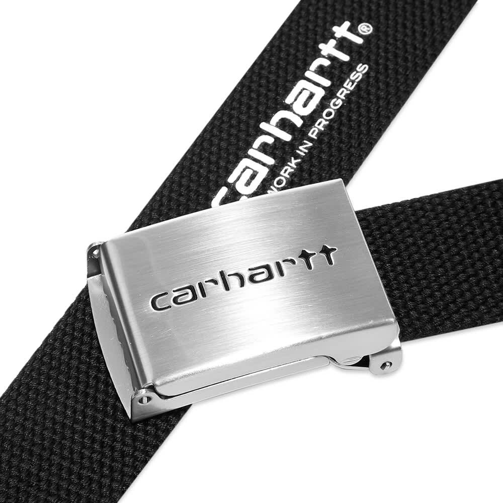 

Ремень Carhartt WIP Chrome Clip Belt