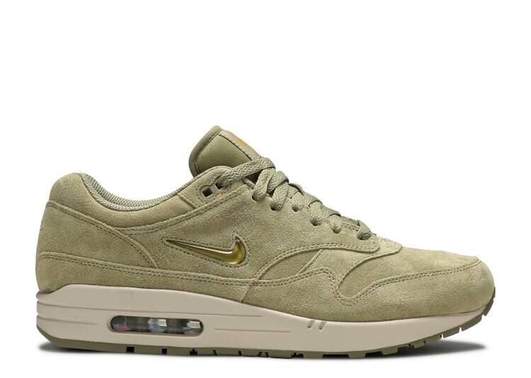 

Кроссовки Nike AIR MAX 1 JEWEL 'NEUTRAL OLIVE', оливковый, Зеленый;серый