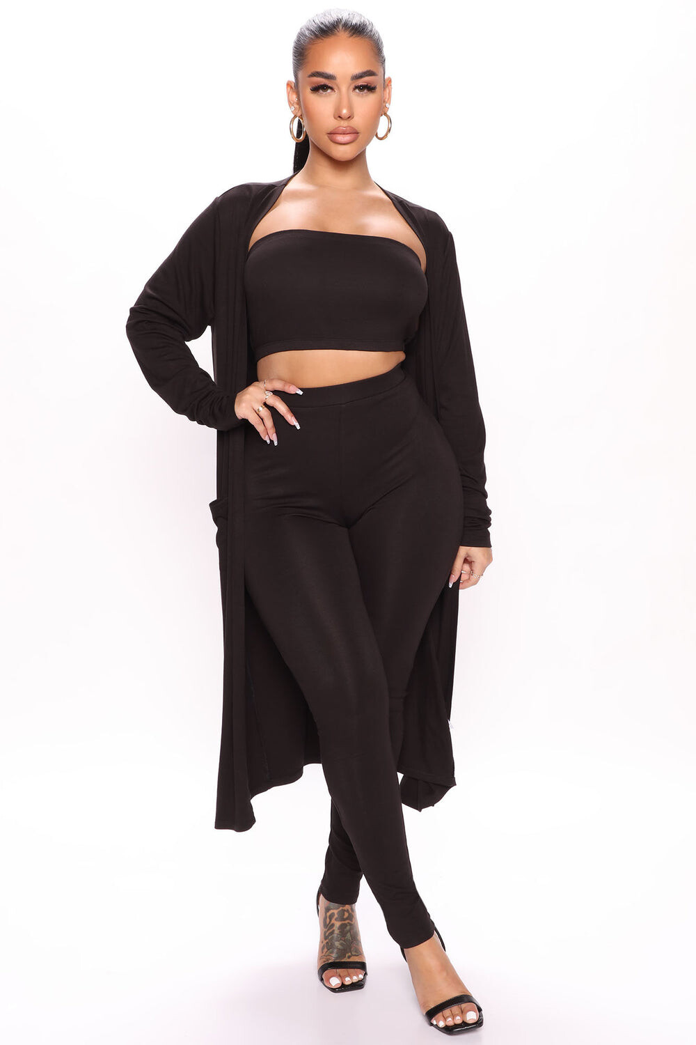 

Леггинсы Fashion Nova SET1233PK, черный