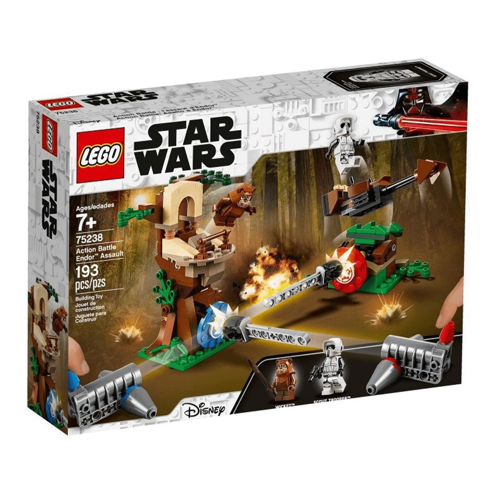 нападение на планету эндор Конструктор LEGO Star Wars 75238 Нападение на планету Эндор