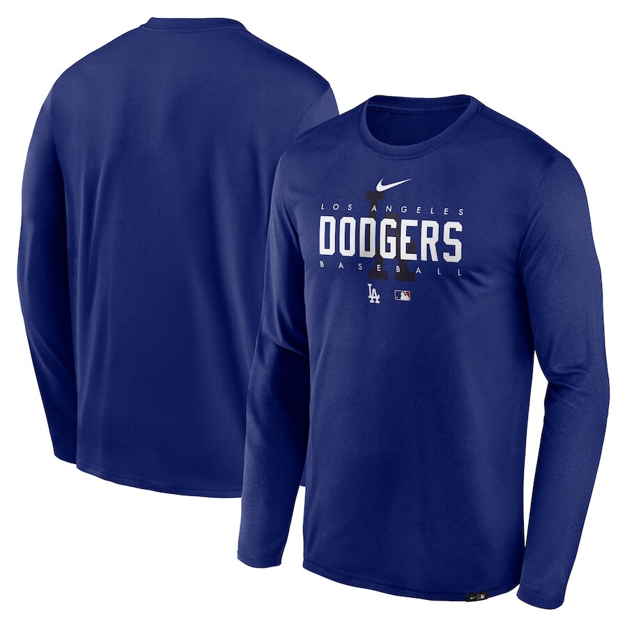 

Футболка с длинным рукавом Nike Los Angeles Dodgers, роял