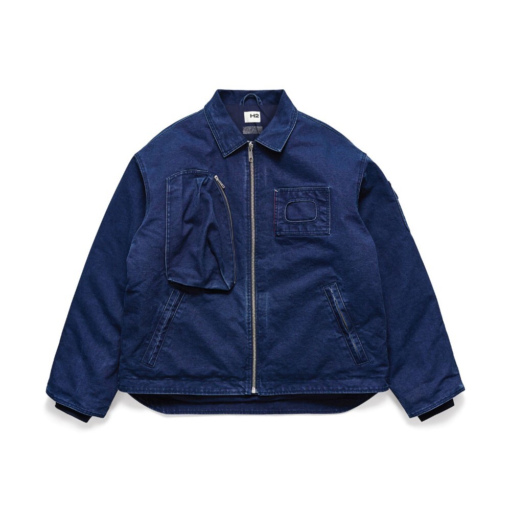

Куртка H&M H2 Canvas, темно-синий