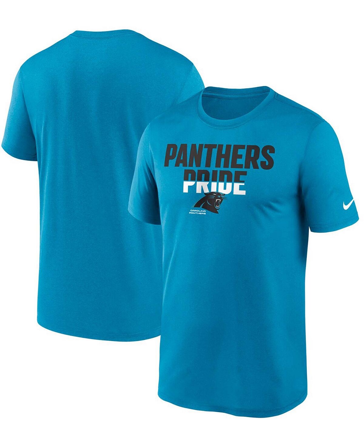 

Мужская футболка big and tall blue carolina panthers legend local phrase performance Nike, синий