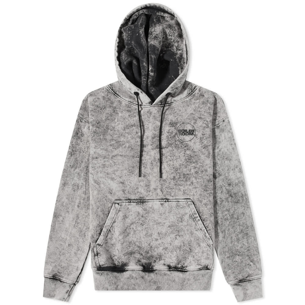 

Толстовка Boiler Room OG Acid Wash Popover Hoody, Серый