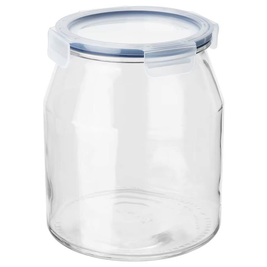 Банка Ikea Glass With Lid 3.3 л - фото