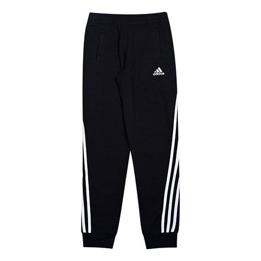 Спортивные штаны Adidas Stripe Loo Sports Pants/Trousers/Joggers Boy Girls Black, Черный цена и фото